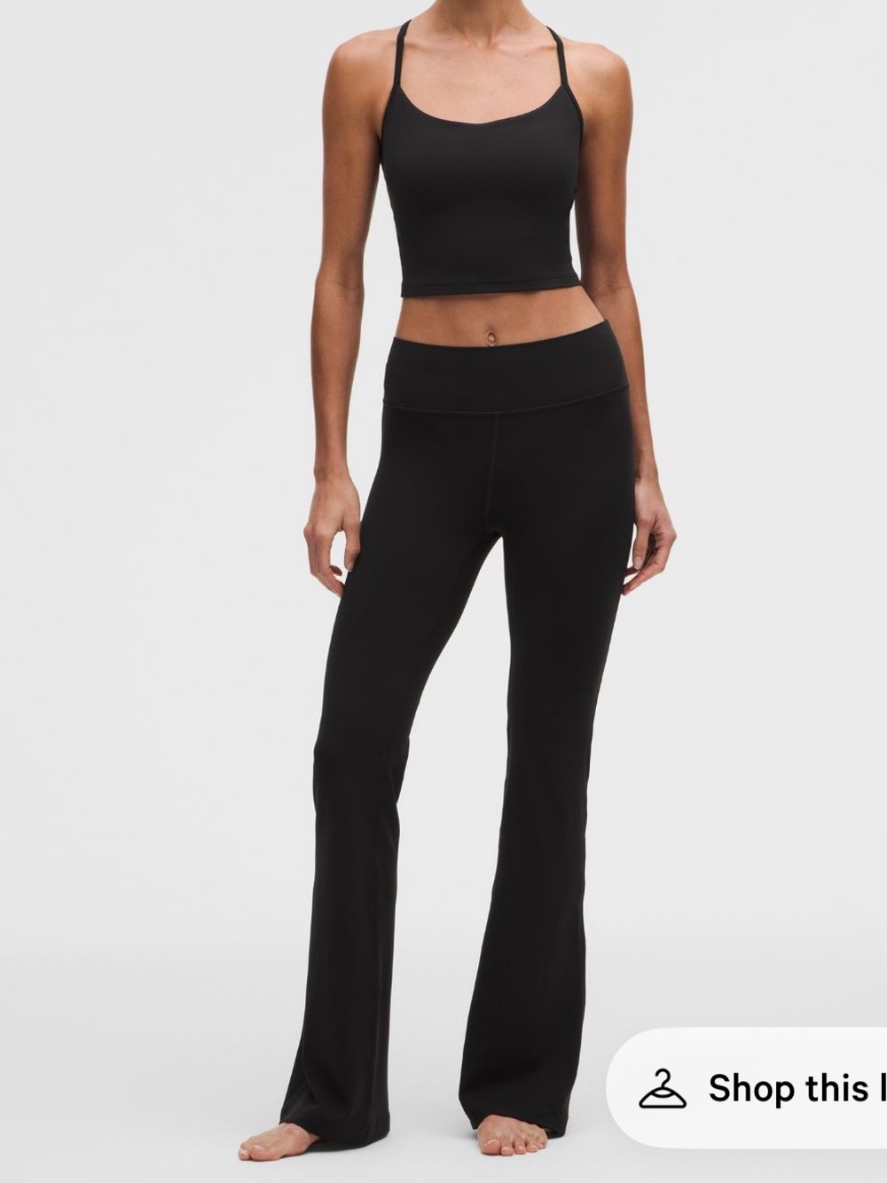 Lululemon Groove Nulu High-Rise Flared Pant - Black